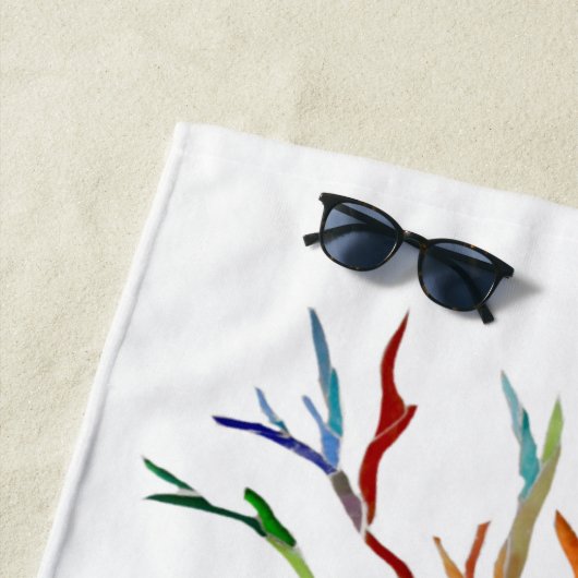 Serviette De Plage Arborescence familiale (En situation)