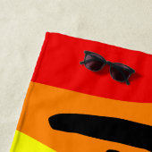 Serviette De Plage Arc-en-ciel de la fierté moderne (En situation)