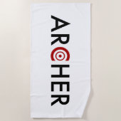 Serviette De Plage Archer (Devant)