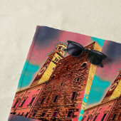 Serviette De Plage Architecture en Italie (En situation)