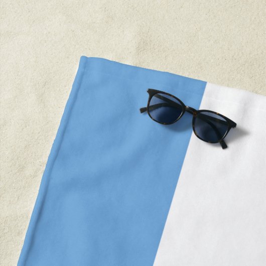 Serviette De Plage Argentine (En situation)