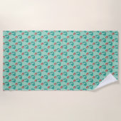 Serviette de plage Ariel (Devant)