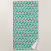 Serviette de plage Ariel (Devant)