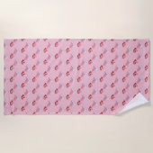 Serviette de plage Ariel (Devant)