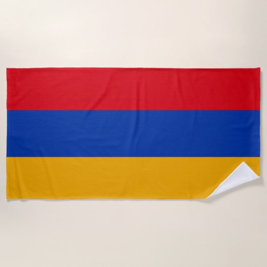 Serviette De Plage Arménie (Devant)