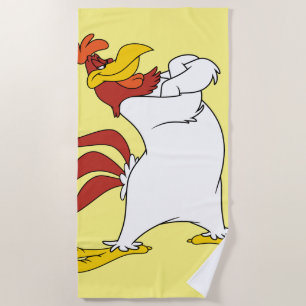 Serviette De Plage Armoiries de Foghorn Leghorn franchies