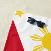 Serviette De Plage Armoiries des Philippines (En situation)