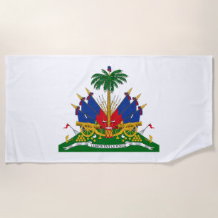 Serviette De Plage Armoiries haïtiennes (Haïti)