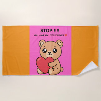 SERVIETTE DE PLAGE ARRÊTEZ!!!!! VOUS AVEZ MON AMOUR POUR TOUJOURS ❤️