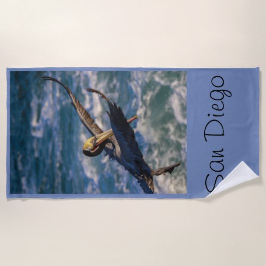 Serviette De Plage Arrivée pour un atterrissage (Devant)