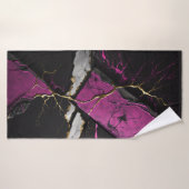 Serviette de plage art abstrait (Serviette de bain)
