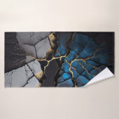 Serviette de plage art abstrait (Serviette de bain)