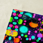 Serviette De Plage art abstrait brillant (En situation)