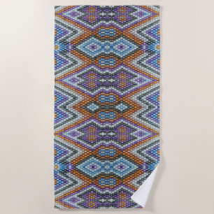 Serviette De Plage Art de perles du Sud-Ouest