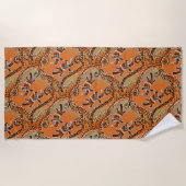 SERVIETTE DE PLAGE ART DU PLATYPUS        (Devant)