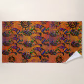 Serviette De Plage Art Kokopelli  (Devant)