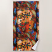 Serviette De Plage Art Kokopelli (Devant)