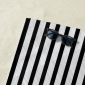 Serviette De Plage Art Moderne Simple et Chic (En situation)