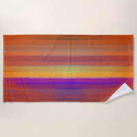 Art Pop De Couleur Aquarelle Salée Lever De Soleil