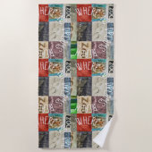 Serviette De Plage Artiste outsider  (Devant)