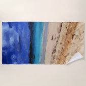 Serviette De Plage Artistic Beach Scene (Devant)