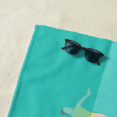 Serviette De Plage Artistic Swimming (En situation)