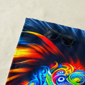 Serviette De Plage Artsy Lion (En situation)