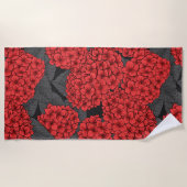 Serviette De Plage Arygdale rouge (Devant)