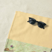 Serviette De Plage Asil The Pekingese  (En situation)