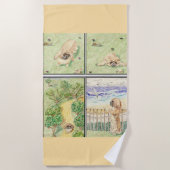 Serviette De Plage Asil The Pekingese  (Devant)