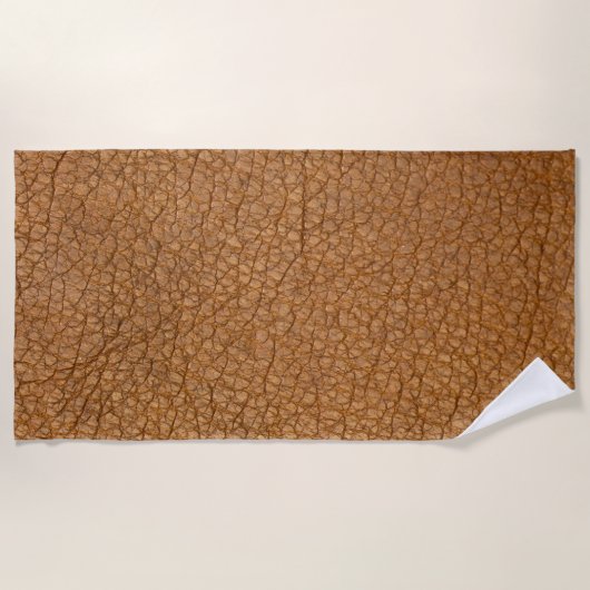Serviette De Plage aspect cuir synthétique (Devant)