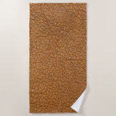 Serviette De Plage aspect cuir synthétique (Devant)