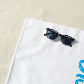 Serviette De Plage Asseyez-vous et détendez-vous (En situation)