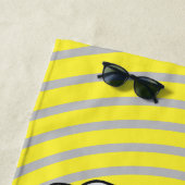 Serviette De Plage Astro Creeps™ : Insectra™ (En situation)