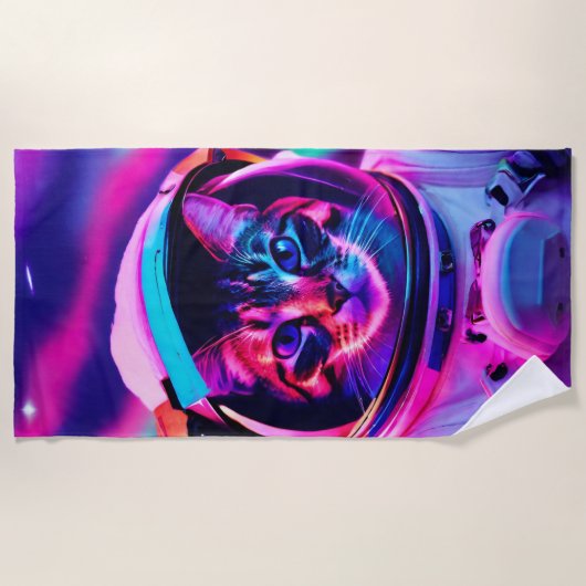 Serviette De Plage astronaute (Devant)