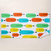 Serviette De Plage Atomic Trees (Devant)