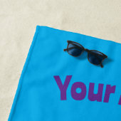Serviette De Plage Attaque de Pieuvre (En situation)