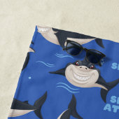 Serviette De Plage Attaque de requins (En situation)