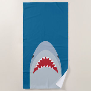 Serviette De Plage Attaque de requins