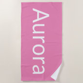 Serviette De Plage Aurore (Devant)