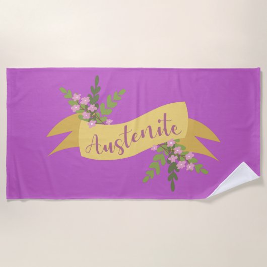 Serviette De Plage Austenite I (Devant)
