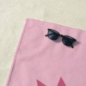 Serviette De Plage Austenite II (En situation)