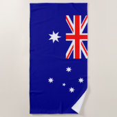 Serviette De Plage Australie Drapeau Beach Towel (Devant)