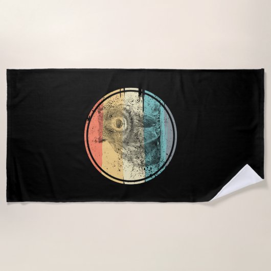 Serviette De Plage Australie Wombat (Devant)