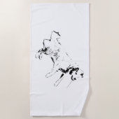 Serviette De Plage Autumn Air, Boundless Leap (Devant)