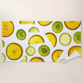 Serviette de plage aux agrumes (Devant)
