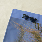 Serviette de plage aux palmiers Aloha (En situation)