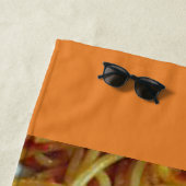 Serviette De Plage Aux spaghetti d'amour (En situation)