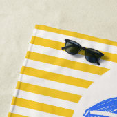 Serviette de plage Avec Amour (En situation)