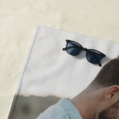 Serviette De Plage Avenir de la photo moderne M. & Mme (En situation)